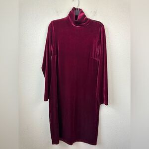 EUC Eddie Bauer Women’s Velvet Dress